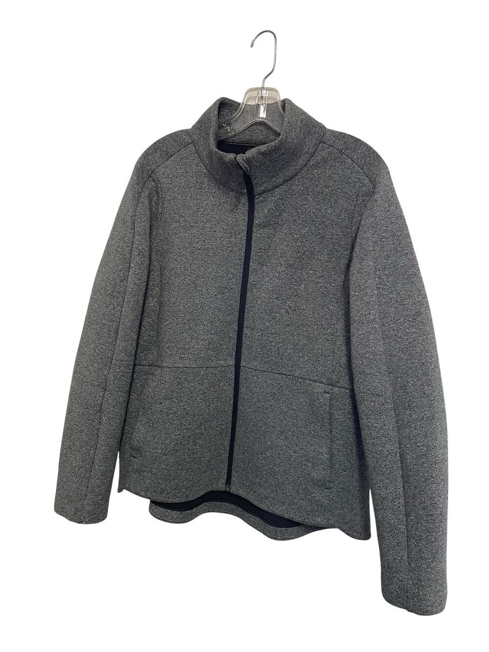 Lululemon Athletica Women's Heathered Grey Speckled Going Places Jacket Size 10